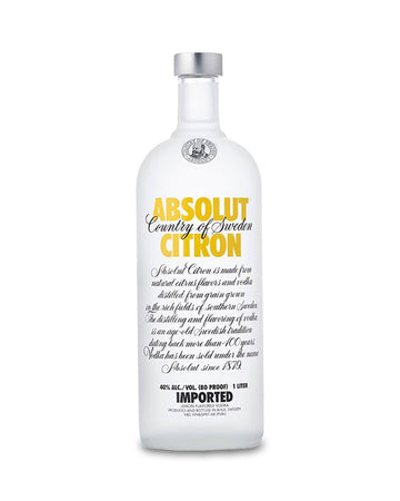 Citron Flavoured Vodka 1l